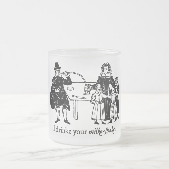 Daniel (Olden) Day Lewis (mugg) Frostad Glasmugg (Center)