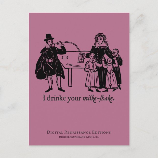 Daniel (Olden) Day Lewis Postcard Vykort (Framsida)