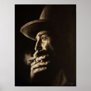 Daniel plainview charcol poster
