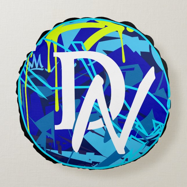 Daniel Round Rund Kudde (Framsidan)