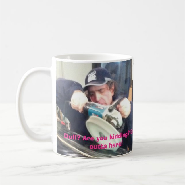 Daniel Shafner 1 som är tråkig? Kaffemugg (Vänster)
