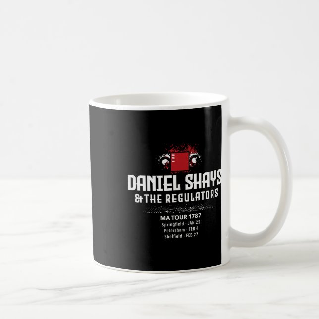 Daniel Shays Machusetts Historik Kaffemugg (Höger)