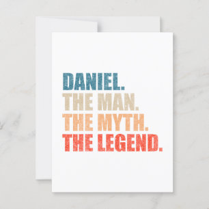 Daniel The Man The Myth The Legend Vykort