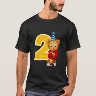 Daniel Tiger är grannskap min andra födelsedag T Shirt