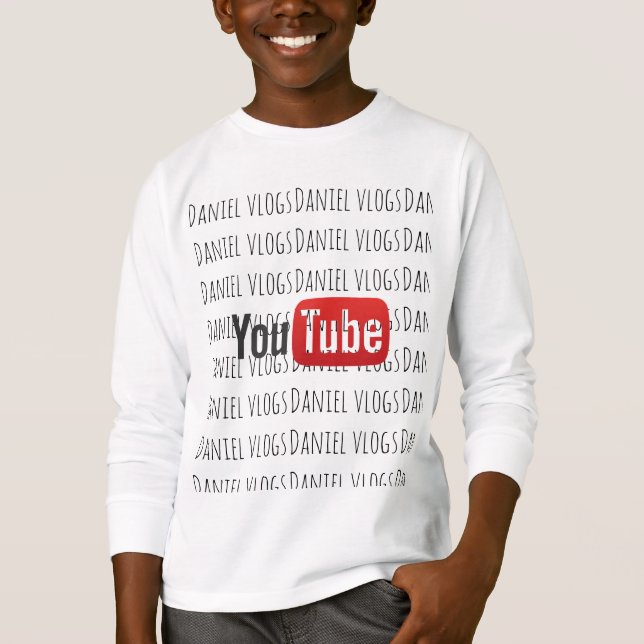Daniel vlogsyoutube samling t-shirt (Framsida)