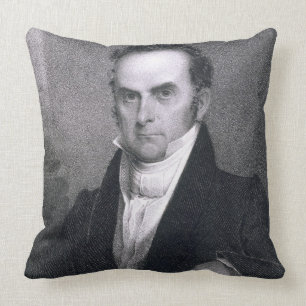 Daniel Webster (1782-1852) (gravyr) Kudde