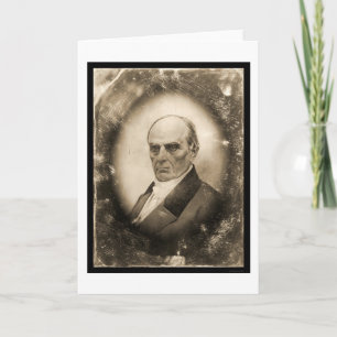 Daniel Webster Daguerreotype 1845 Kort