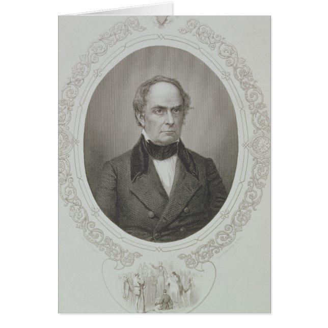 Daniel Webster Hälsningskort (Framsidan)