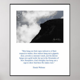 Daniel Websters gamle Poster