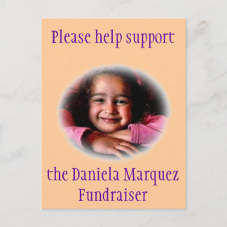 Daniela Fundraiser Vykort