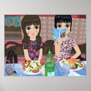 Daniela & Miva Poster