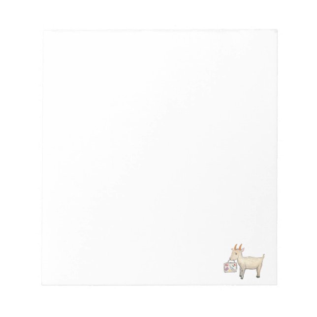 Danielle The Goat Anteckningsblock (Framsida)