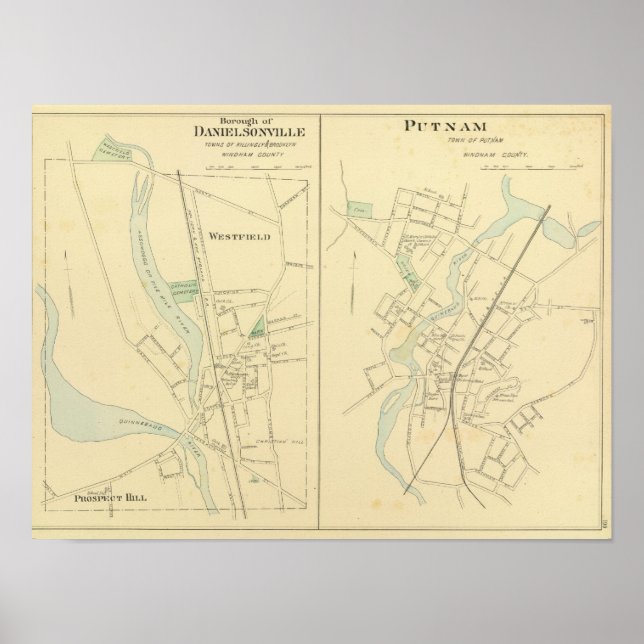 Danielsonville, Putnam Poster (Framsidan)