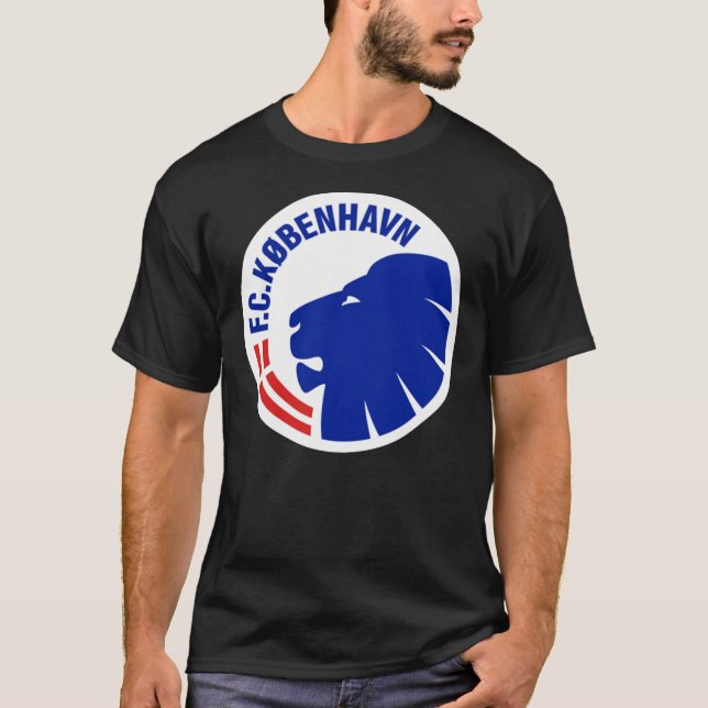 DANISH-COPENHAGEN FC-LOGOTYP Essential T-Shirt (Framsida)