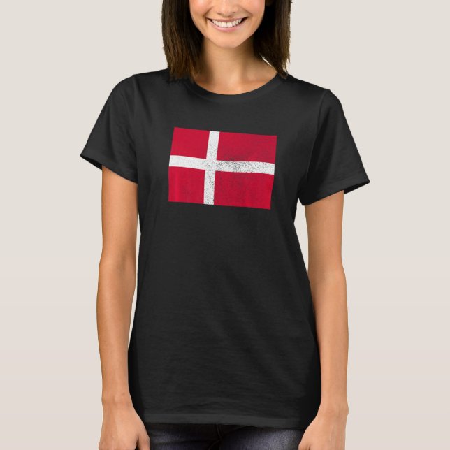 Danish Denmark Flag Pride Danish Flag  1 T Shirt (Framsida)
