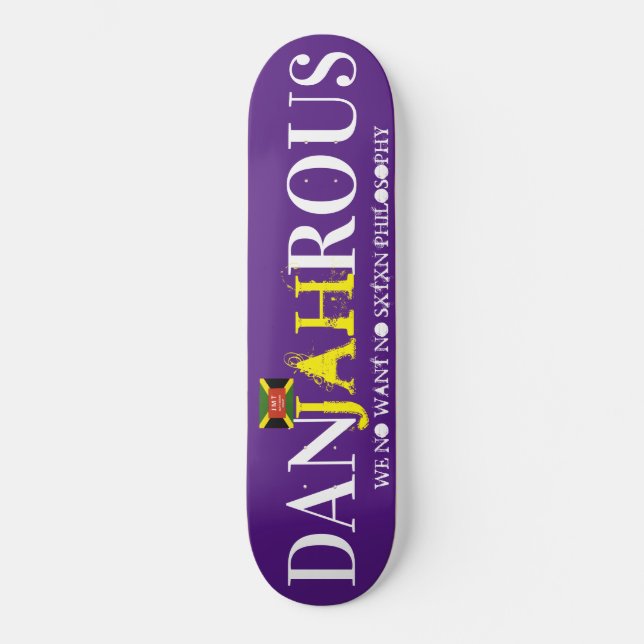 DANJAH ROUS Skateboard (Framsida)