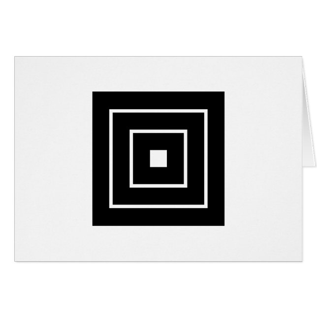 Danjuro Ichikawa Hälsningskort (Framsidan Horizontal)