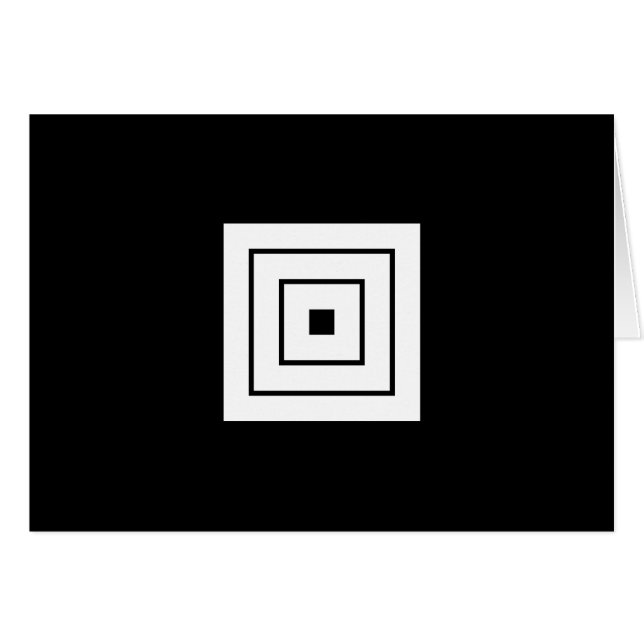 Danjuro Ichikawa Hälsningskort (Framsidan Horizontal)