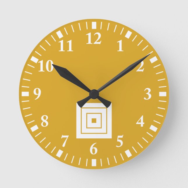 Danjuro Ichikawa Rund Klocka (Framsida)