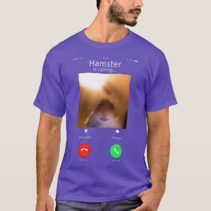 dank membranhamster som startar kamerahamster fram t shirt
