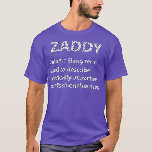 Dank-nota för Zaddylexikon Mode T Shirt (Framsida)