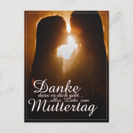 Danke, dass es dich gibt - Muttertag Helg Vykort
