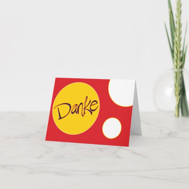 Danke Tack Kort (Framsida)
