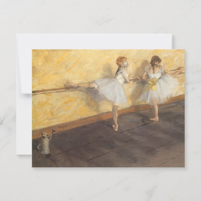 Dankers vid Pub vid Edgar Degas, Vintage Ballet (Framsida)