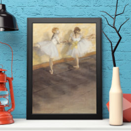 Dankers vid Pub vid Edgar Degas, Vintage Ballet Poster