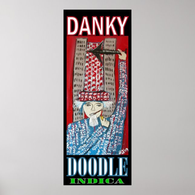 DANKY DOODLE INDICA POSTER (Framsidan)