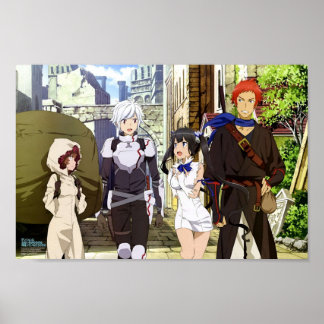Danmachi I Poster