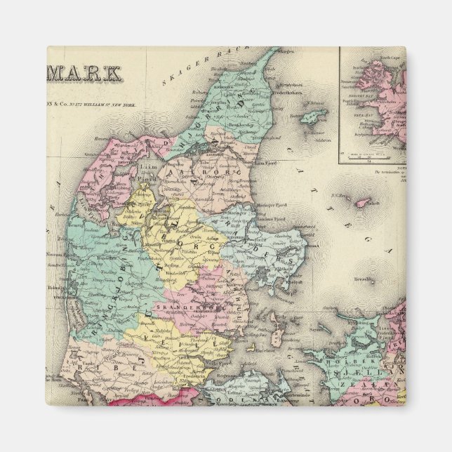 Danmark 11 magnet (Framsidan)