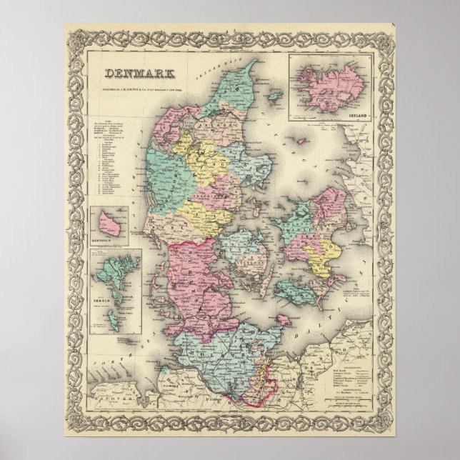 Danmark 11 poster (Framsidan)