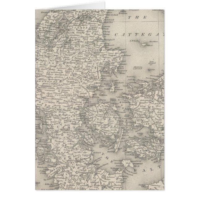 Danmark 12 hälsningskort (Framsidan)