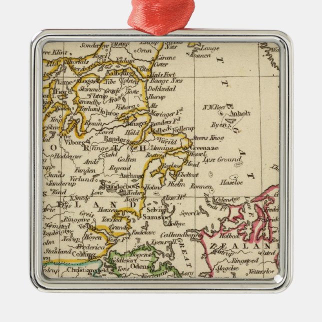 Danmark 13 julgransprydnad metall (Framsidan)