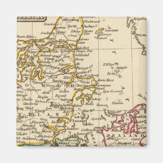 Danmark 13 magnet (Framsidan)