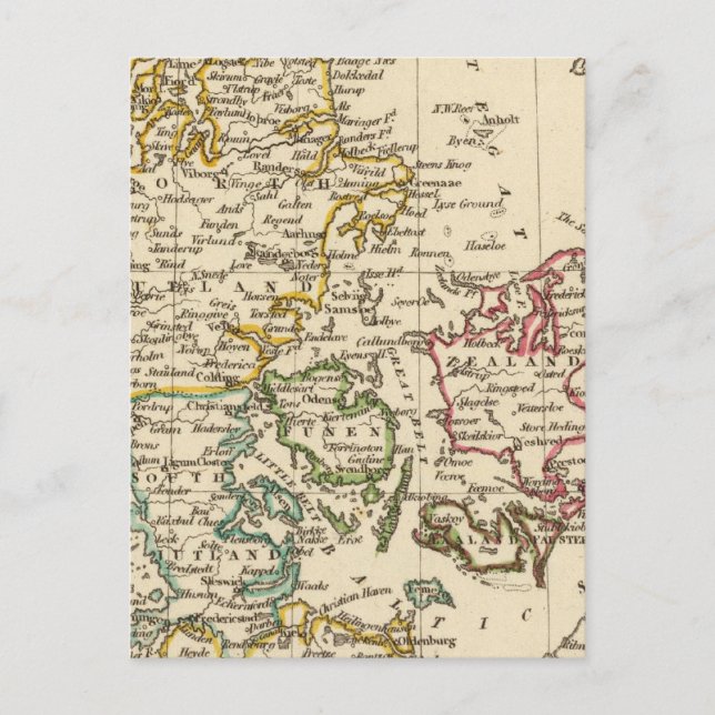 Danmark 13 vykort (Framsida)