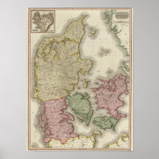 Danmark 3 poster (Framsidan)