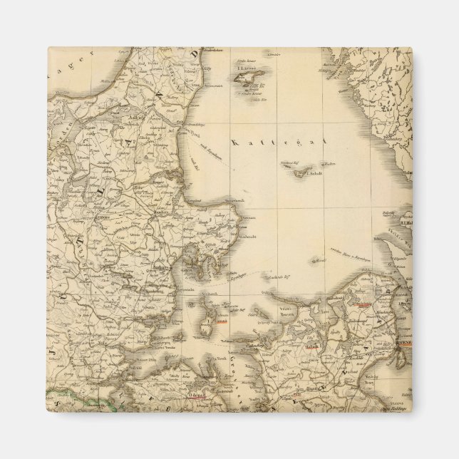 Danmark 7 magnet (Framsidan)