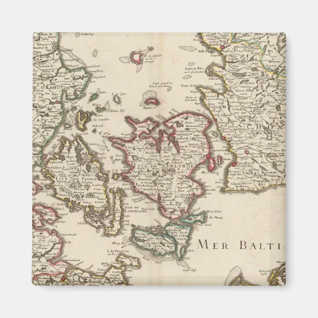 Danmark 7 magnet (Framsidan)