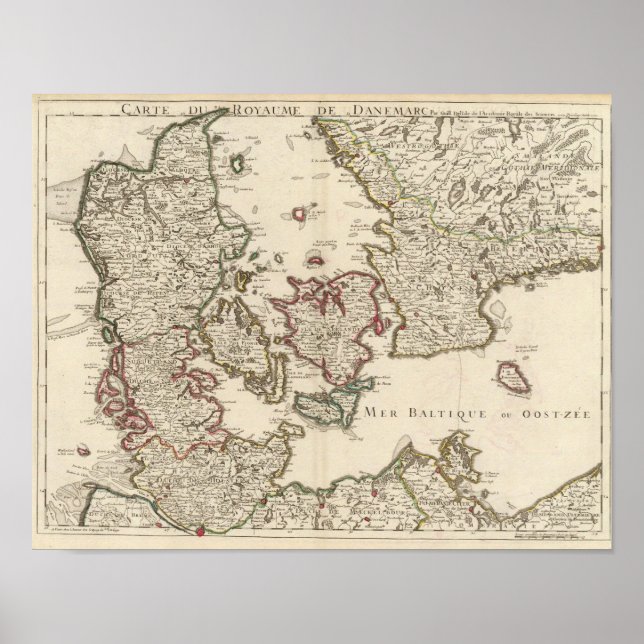 Danmark 7 poster (Framsidan)