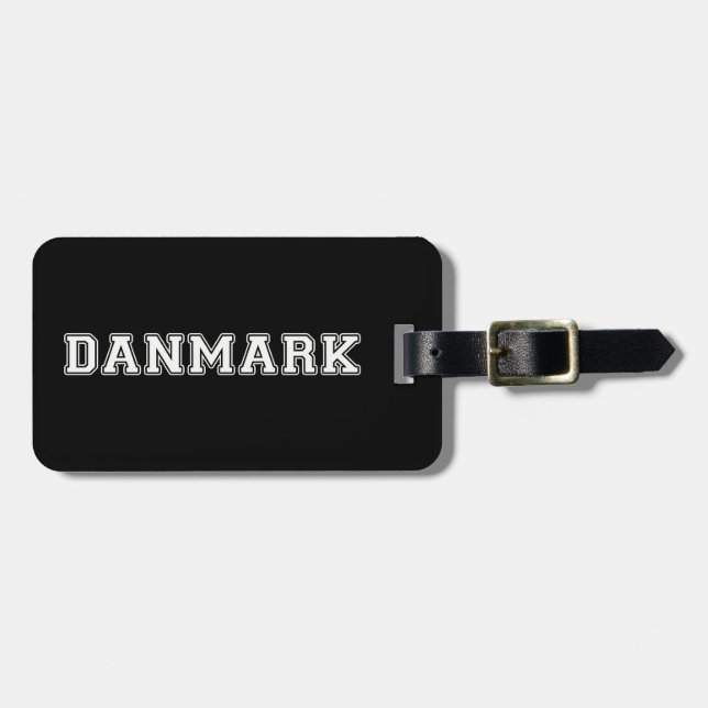 Danmark Bagagebricka (Horisontell Framsida)