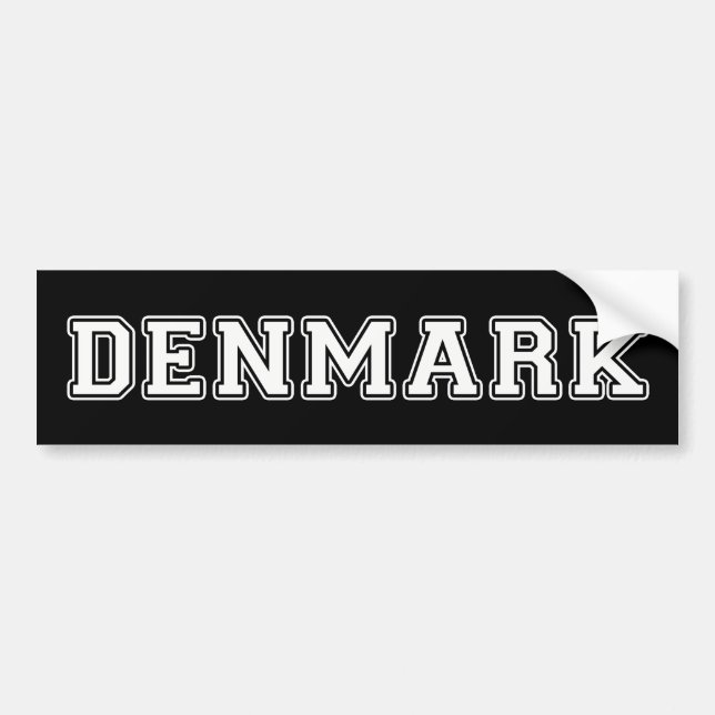 Danmark Bildekal (Framsidan)