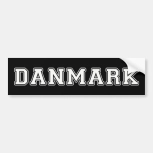 Danmark Bildekal