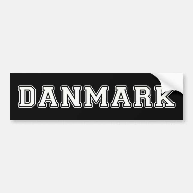 Danmark Bildekal (Framsidan)