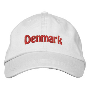 Danmark Broderad Keps