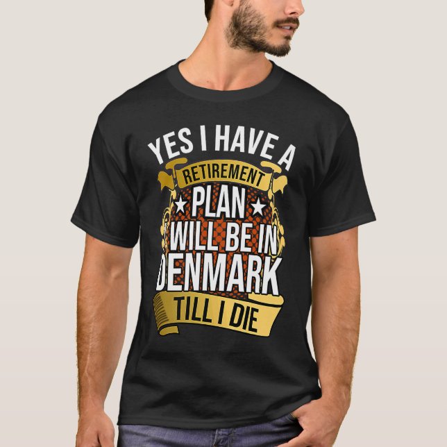 Danmark Danmark Köpenhamn Danmark Danmark Danmark  T Shirt (Framsida)