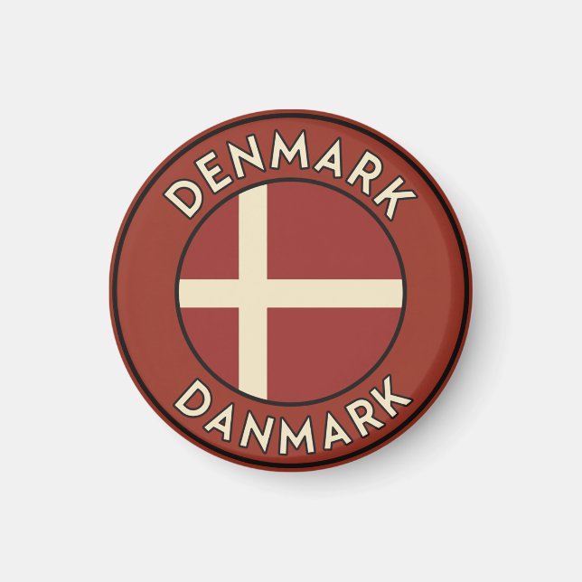 Danmark Danmark  Magnet (Framsidan)