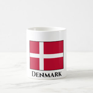 Danmark (danska) Flagga Kaffemugg