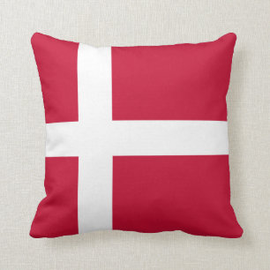 Danmark (danska) Flagga Kudde